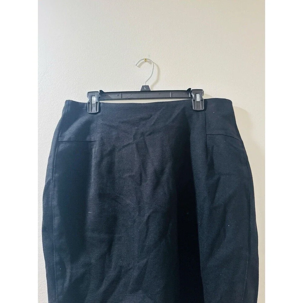 INC International Concepts Black Y2k Earthy Skirt Women Size 12